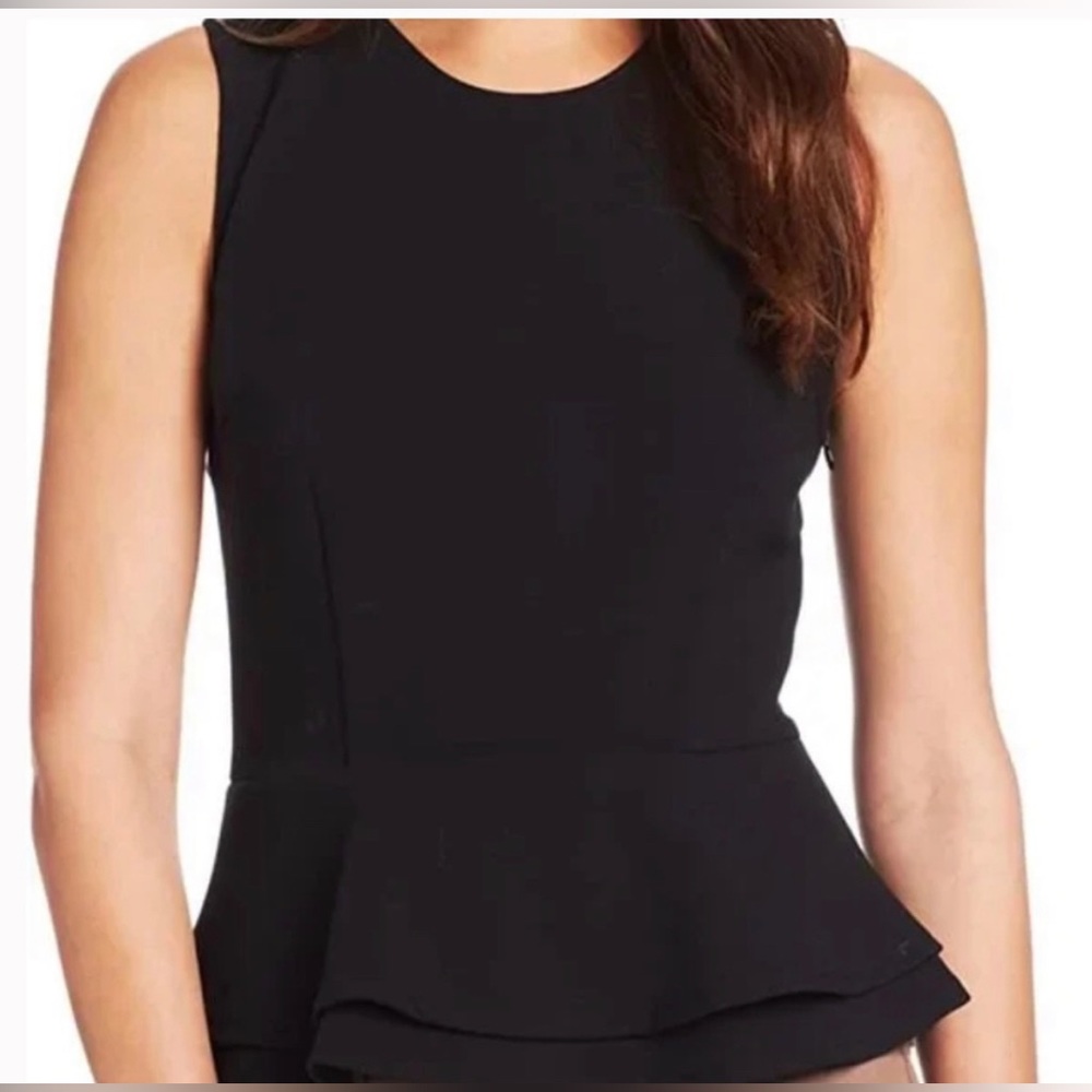Joie - Black Peplum Tank Top (M)